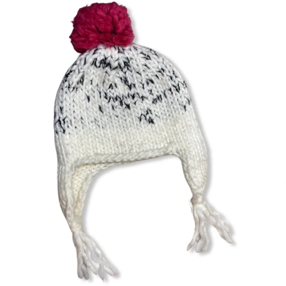 ⭐️PISTIL Pom Pom Winter Hat with Ear Flaps